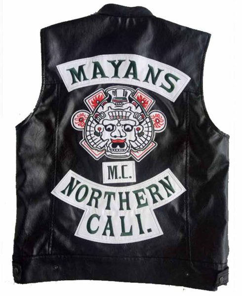Mayans MC Ezekiel Reyes Leather Vest